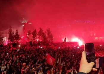 اعتقالات وإصابات في احتفالات جماهير ليل بلقب الدوري الفرنسي