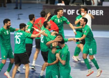 المنتخب المغربي لكرة القدم داخل القاعة يفوز على نظيره المصري ويتوج بكأس العرب