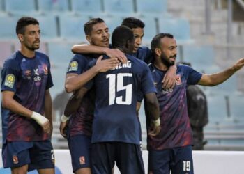 الأهلي المصري يهزم الترجي التونسي بملعبه ويقترب من نهائي دوري الأبطال