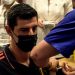 كورتوا يحصل على الجرعة الأولى من لقاح كورونا
