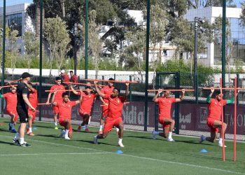 فيديو الحصة التدريبية الثانية لأسود الأطلس