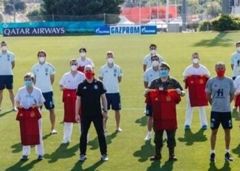 استكمال تلقيح لاعبي منتخب إسبانيا