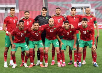 الياميق يقود المنتخب المغربي للفوز على نظيره الغاني وديا