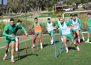 المنتخب الوطني الأول يستعد لمباراتي غانا وبوركينافاسو