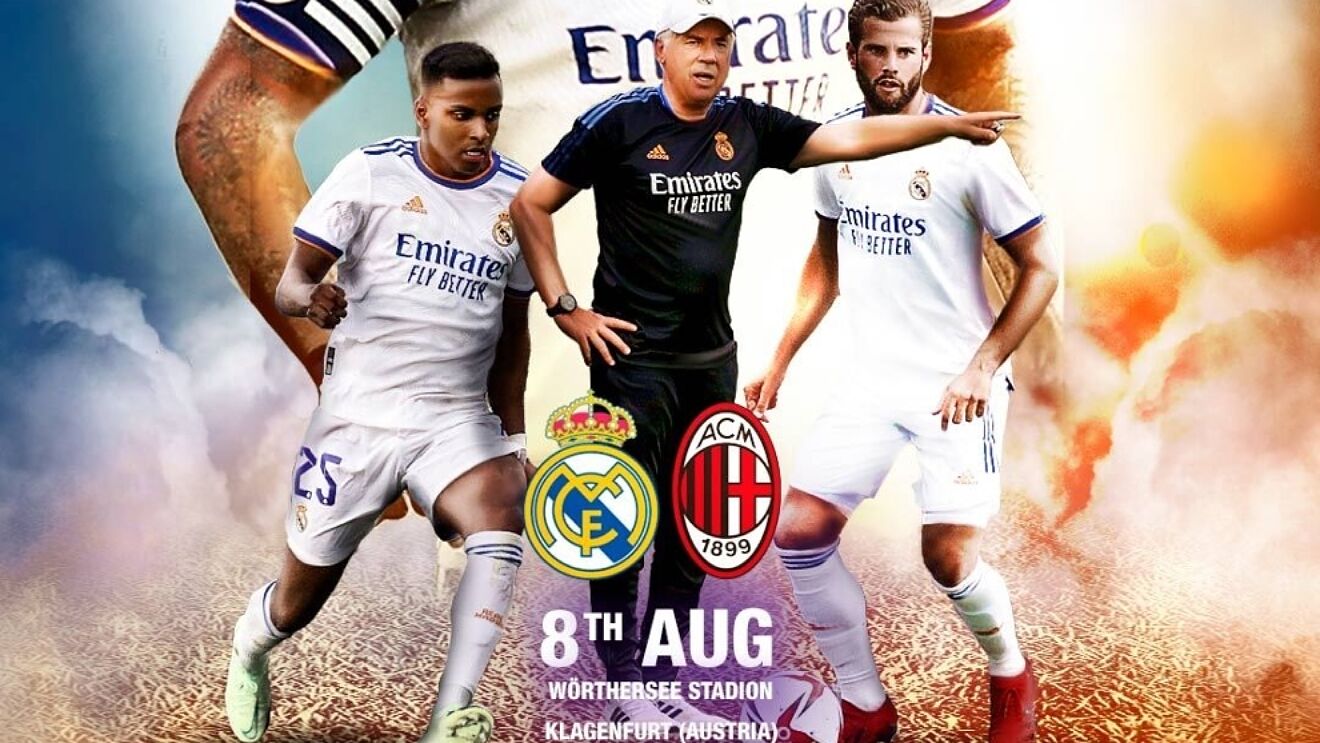 ريال مدريد يختتم التحضير للموسم بـ”ودية” أمام ميلان