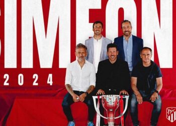 سيميوني يمدد عقده مع أتلتيكو مدريد حتى 2024
