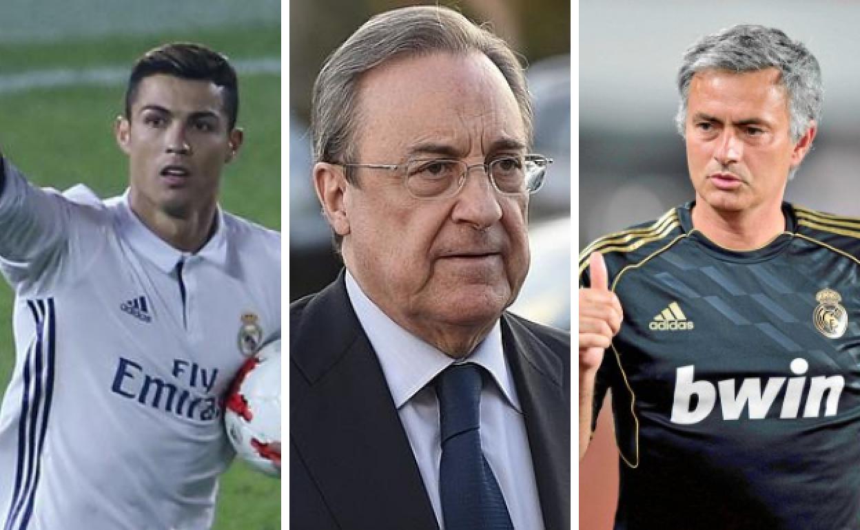 تسريبات جديدة لرئيس ريال مدريد يُهين فيها رونالدو ومورينيو