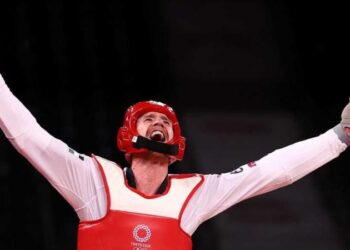 لاعب التايكواندو المغربي أشرف المحبوبي يودع منافسات 80 كيلوغراما من دور الربع