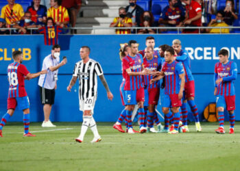 برشلونة يحرز كأس جوان غامبر بفوزه على يوفنتوس في حقبة “ما بعد ميسي”