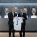 رئيس كولومبيا يزور المدينة الرياضية لريال مدريد