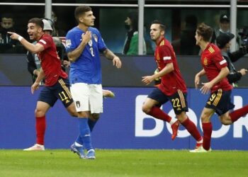 منتخب إسبانيا يثأر من نظيره الإيطالي ويتأهل لنهائي بطولة دوري الأمم الأوروبية