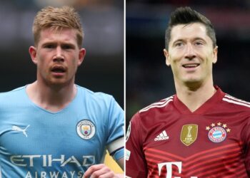 دي بروين: ليفاندوفسكي أفضل لاعب في العالم
