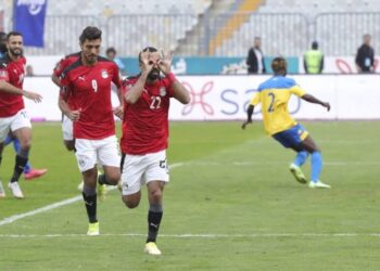 مصر تنهي التصفيات المؤهلة لكأس العالم 2022 بالفوز على الغابون