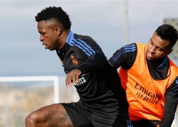فينيسيوس وميليتاو يعودان لتداريب ريال مدريد