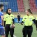 لأول مرة طاقم تحكيم نسائي يدير مباراة للرجال في الأردن