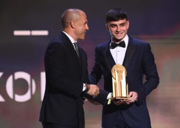 الكرة الذهبية: بيدري ينال جائزة كوبا لأفضل لاعب واعد