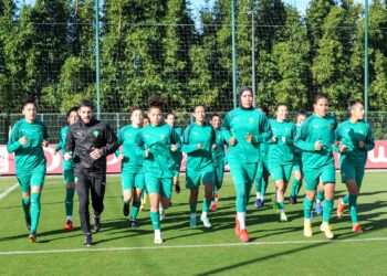 مباراة ودية للمنتخب الوطني المغربي النسوي أمام السنغال