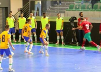 بعد ان فاز عليه أمس..المنتخب المغربي لكرة داخل القاعة ينهزم بثنائية أمام البرازيل
