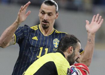 المنتخب السويدي يأسف للسقوط أمام الجورجي في تصفيات مونديال 2022