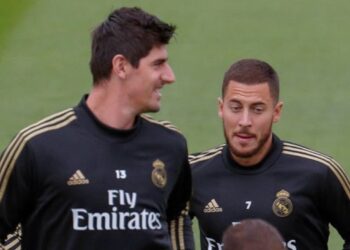 كورتوا: هازارد لا يزال يريد النجاح في ريال مدريد