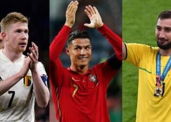 رونالدو يقود التشكيلة المثالية لأوروبا 2021