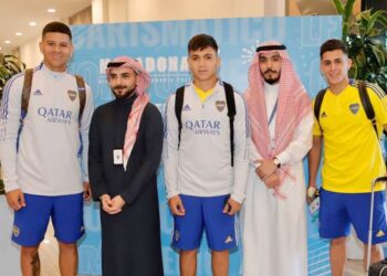 كأس مارادونا: بوكا يصل السعودية لمواجهة برشلونة
