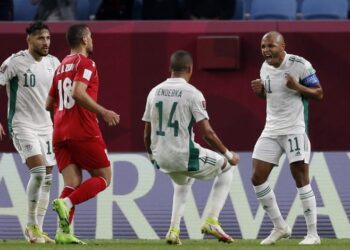 المنتخب الجزائري يفوز على نظيره اللبناني في كأس العرب “فيفا”