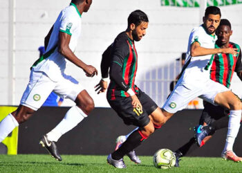 أولمبيك خريبكة يتغلب بميدانه على الجيش الملكي 2-1