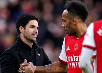 أرتيتا: أرسنال لا يفكر في بيع الغابوني أوباميانغ