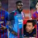 إصابة ثلاثي برشلونة ديمبلي وأومتيتي وغافي بكوفيد-19