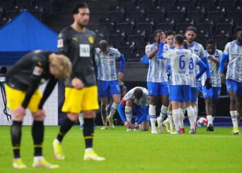 هيرتا برلين يبعد دورتموند عن الصراع على لقب البوندسليغا