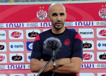 الركراكي: كان بإمكاننا تسجيل أكثر من 3 اهداف في شباك المولودية الوجدية