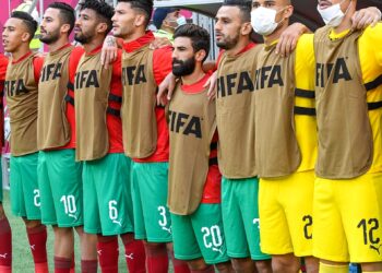 منتخب السعودية يلعب آخر أوراقه ضد المنتخب المغربي المتأهل إلى ربع نهائي “كأس العرب- فيفا”