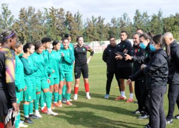  المنتخب الوطني النسوي لأقل من 20 سنة يواجه  منتخب غامبيا في الدور الثالث المؤهل للمونديال الأحد المقبل