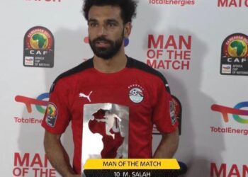 محمد صلاح الأفضل في مباراة الأسود أمام الفراعنة