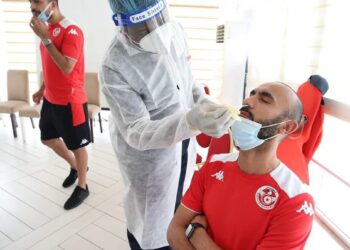 ‏عاجل..إصابة 6 لاعبين من منتخب ⁧‫تونس‬⁩ بفيروس ⁧‫كورونا‬⁩