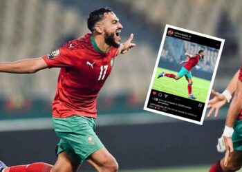 رغم استبعاده من الكان…حكيم زياش يتفاعل مع هدف بوفال أمام غانا