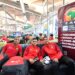 بعثة المنتخب الوطني المغربي الأول تصل إلى ياوندي