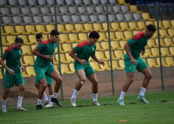 المنتخب المغربي يختتم تحضيراته لمباراة الغابون