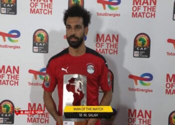 محمد صلاح رجل مباراة مصر والمغرب