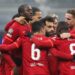 ليفربول يجتاز مضيفه إنتر بثنائية فيرمينو وصلاح ويضع قدما في ربع نهائي دوري الأبطال