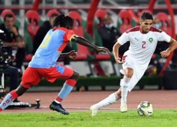 الجماهير حاضرة في مباراة المنتخب المغربي أمام نظيره الكونغولي
