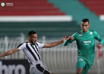 الرجاء الرياضي يتغلب على وفاق سطيف بهدف نظيف في عقر داره
