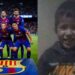 برشلونة الإسباني يتفاعل مع الطفل ريان