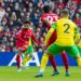 صلاح وماني يقودان ليفربول لفوز جديد في الدوري الإنجليزي على حساب نورويتش