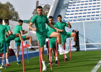 بعد التعادل الايجابي.. المنتخب المغربي يجري حصة تدريبية الأولى قبل مواجهة الكونغو