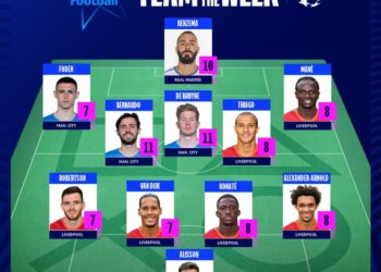 تياغو أفضل لاعب في ذهاب نصف نهائي أبطال أوروبا