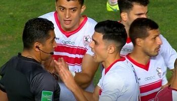 أشرف بنشرقي يطرد في الدوري المصري
