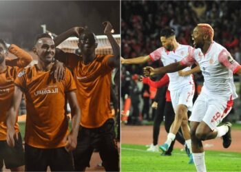 المغرب البلد الوحيد الممثل بفريقين  في نصف نهائي عصبة الأبطال والكونفدرالية الأفريقيتين