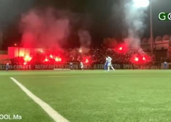 احتافلية و كركاج خيالي لجماهير رجاء بني ملال